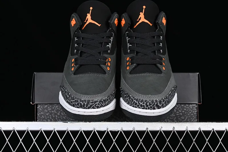 All categories Air Jordan Jordan series basketball shoes Air Jordan 3 Air Jordan 3 Retro "Fear" AJ3 Joe 3 fear dark gray CT8532-080